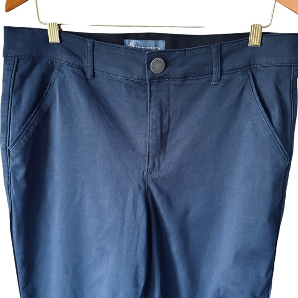 Democracy "Ab"solution® High Rise Roll Cuff Trouser Navy Blue Inseam 24" - Picture 9 of 13